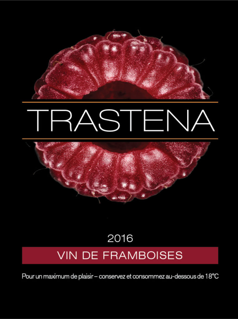 Vin de framboises bio 100%
