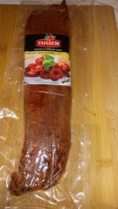 KAÏSER PASTARMA | Faux filet de bœuf mariné séché aux paprika.