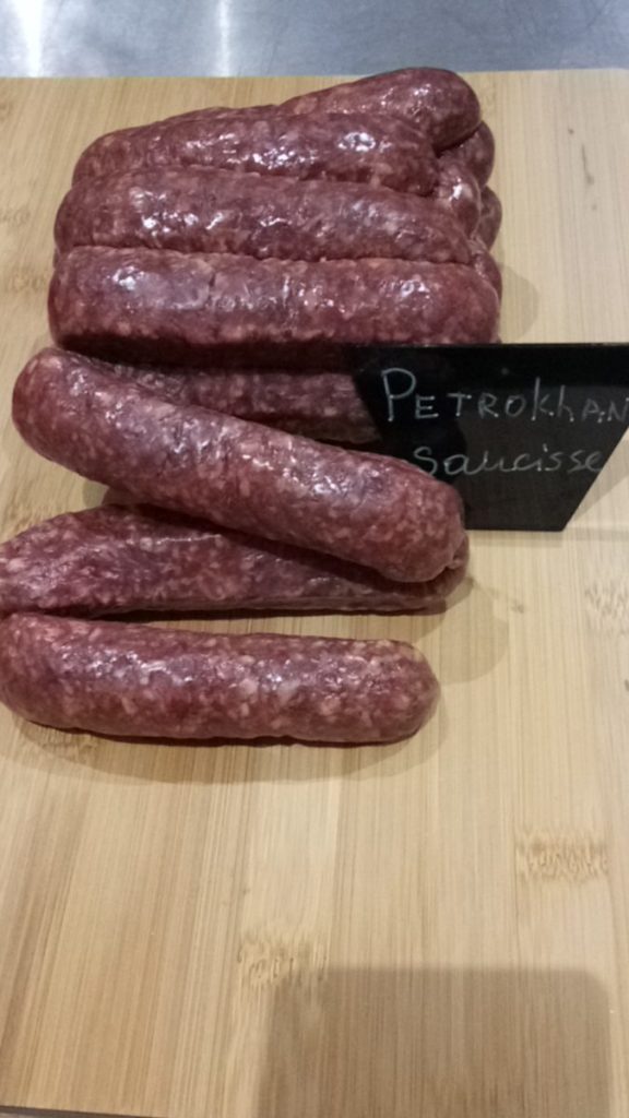SAUCISSE PETROKHAN | Saucisse de porc à la sarriette.
