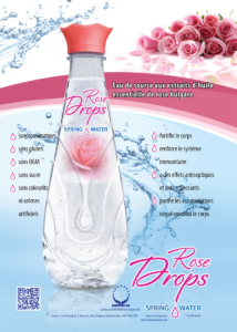 EAU DE PARADIS | Eau de source aux extraits d'huile essentielle de rose bulgare.
