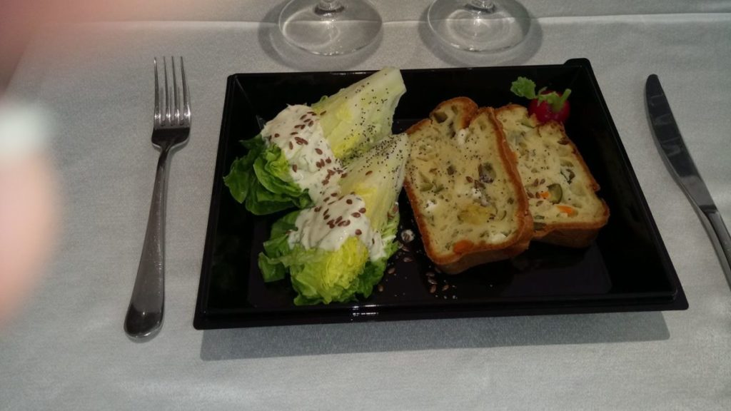 Cake de légumes et sucrine