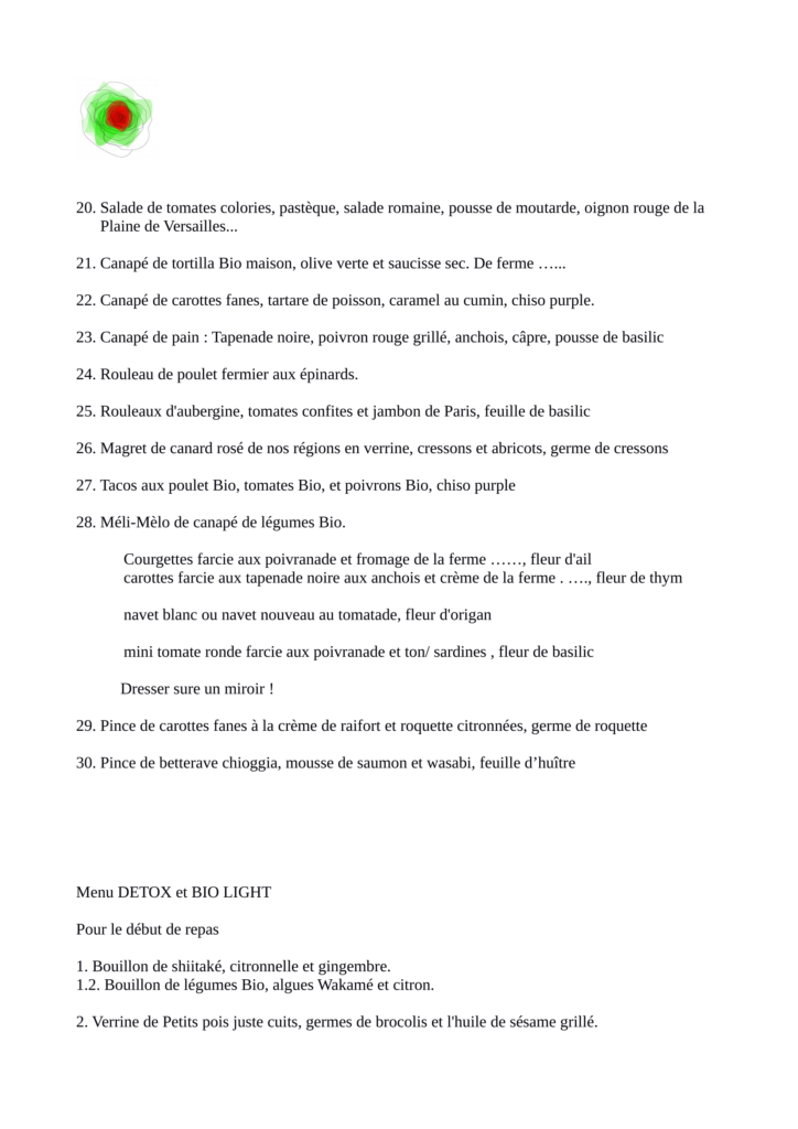 Carte Traiteur Pisanov - 6 Rue César Franck, 75015 Paris
